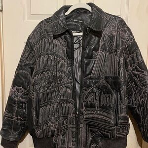 Black Pelle Pelle Leather Jacket